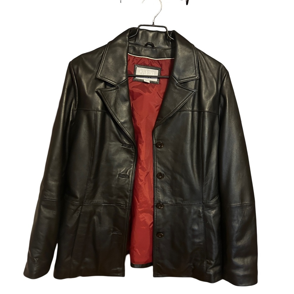 Wilson’s Leather Maxima large leather jacket